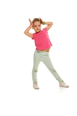 Fototapete Tanzschule The kids dance school, ballet, hiphop, street, funky and modern dancers  © master1305
