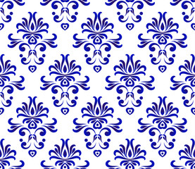 Fototapeta premium Damask pattern seamlesss