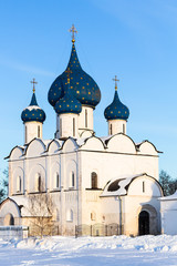 Cathedral of Nativity of the Virgin in winter