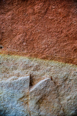 Close up of natural stone wall. Stone wall texture 