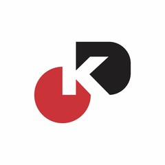 k letter logo design for icon, web, technology, and corporate
