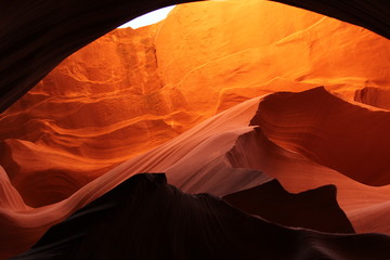 Under the canyon bridge