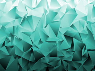 Fototapeta na wymiar Abstract Low-Poly triangular modern background