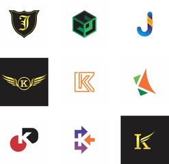 j, l, jl, lj letter logo design for website, art, symbol, and brand
