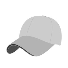 Baseball cap icon. flat vector illustration isolate on a white background