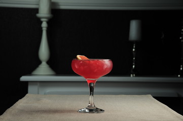 citrus cocktail from grapefruit