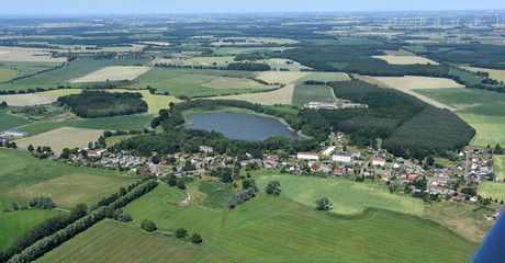 Naklejka premium Altwigshagen, Dorf in Landkreis VG