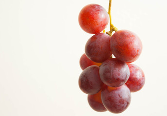 fresh grape on white background,isolate fresh grape