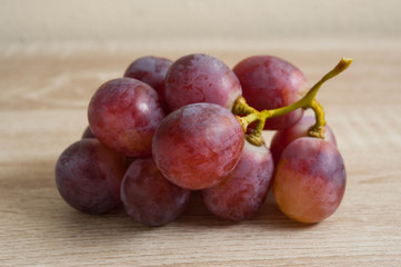 fresh grape,Fresh grape  on wooden table