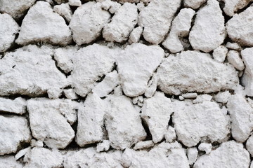 White stone wall texture