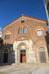 San Simpliciano church in Milan, Italy
