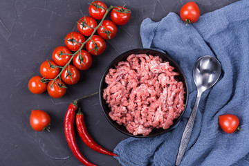 Raw minced meat