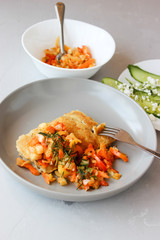 Fillet of Pollock breaded