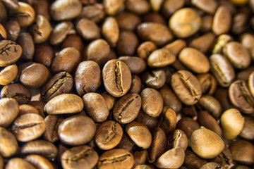 beans coffee beans close-up, texture, roasted coffee