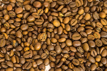 beans coffee beans close-up, texture, roasted coffee