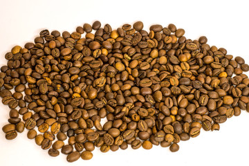 beans coffee beans close-up, texture, roasted coffee