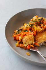 Fillet of Pollock breaded