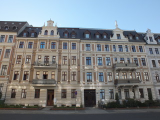 Fototapeta na wymiar Augustastraße in Görlitz