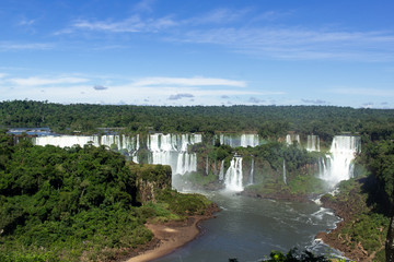 Fototapeta na wymiar iguaçú falls