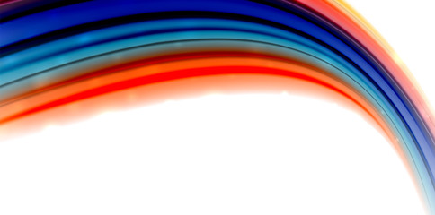 Abstract flowing motion wave, liquid colors mixing, vector abstract background