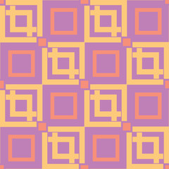 Geometric seamless pattern. Bright colored violet background