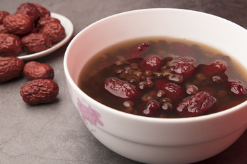 red beans and jujube soup