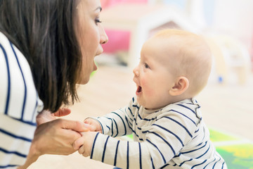 Mom and baby are croaking