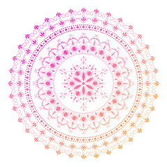 Mandala. Vintage decorative elements. geometric background. Islam, Arabic, Indian, ottoman motifs.