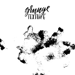 Ink vector splash. Vector illustration. Grunge hand drawn watercolor texture.