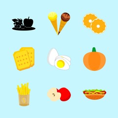 icons about Food with decoration, lime, taste, tasty and restaurant