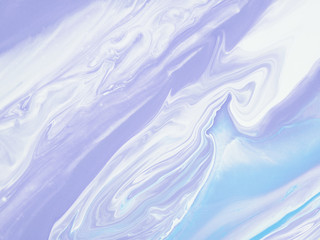 Obraz premium Blue and violet hand painted background