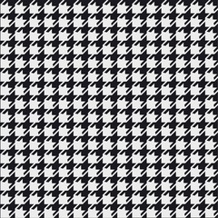Fabric texture with crow's foot pattern