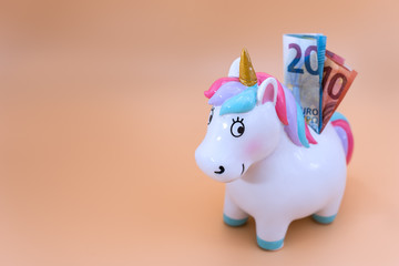 Sparen mit einem Einhorn