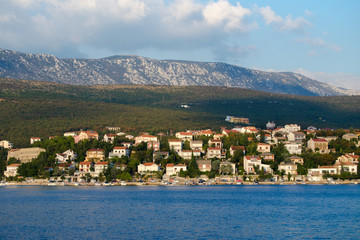 Obraz premium Coastline in Crikvenica, Croatia