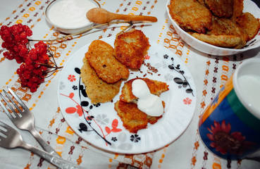 Картофельные блины,драники