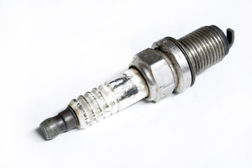 old used spark plug