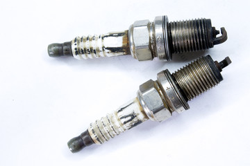 old used spark plug