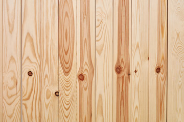 Fototapeta premium Closeup photo of wooden brown plank texture background