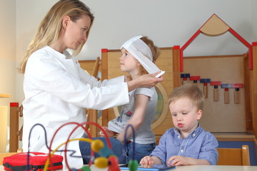 Unfall und Erste Hilfe im Kindergarten