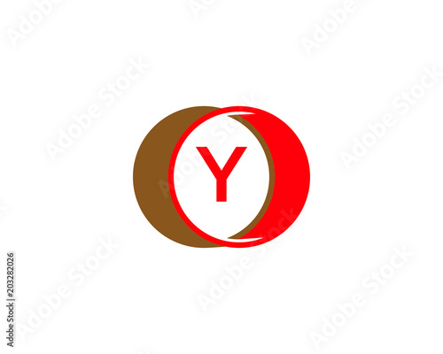 "y letter circle logo" Stock image and royalty-free vector files on