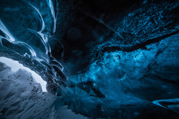Iceland Vatnajokull Ice cave