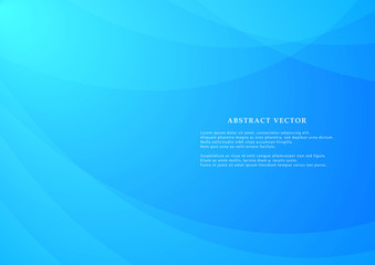 Abstract geometric modern design on Light blue background