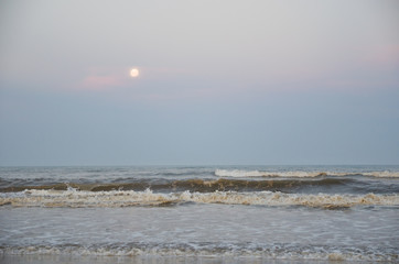 Lighthouse of Solitude Beach, Rio Grande do Sul, Brazil.