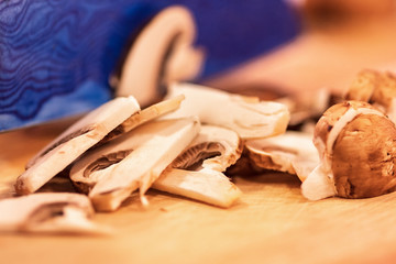 Sliced Mushrooms