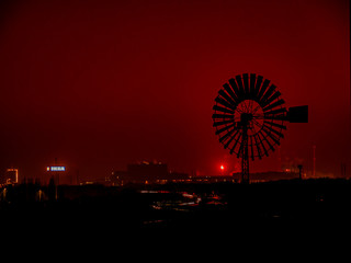 Landschaftspark Duisburg - Red Sky