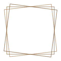 Square photo, picture frame, picture border. Conceptual crosshair, viewfinder square