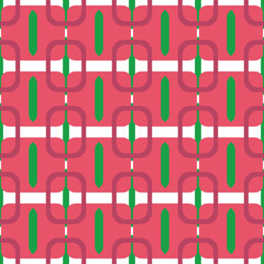 Design for printing on fabric, textile, paper, wrapper, scrapbooking. Traditional tile ornament retro, vintage style. 