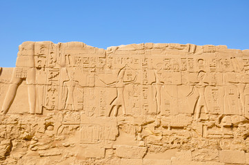 Ancient Egyptian Stonework in Luxor