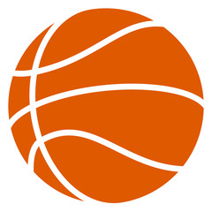 Basketball silhouette illustration