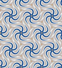 Traditional Islam Arabesque pattern, abstract geometric background. Entangled floral pattern.